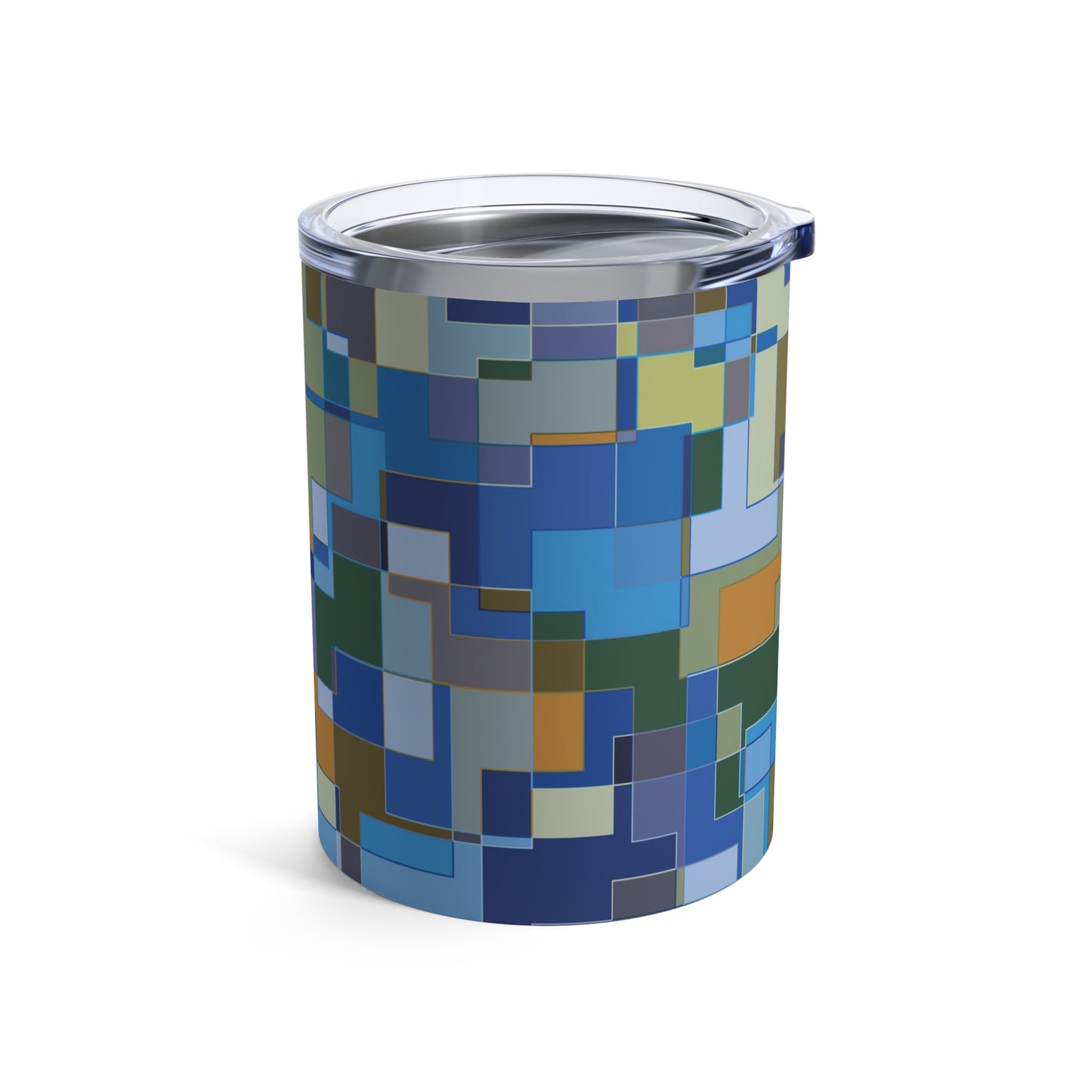 "POLYOMINOES" Tumbler 10oz., col Blue Jeans