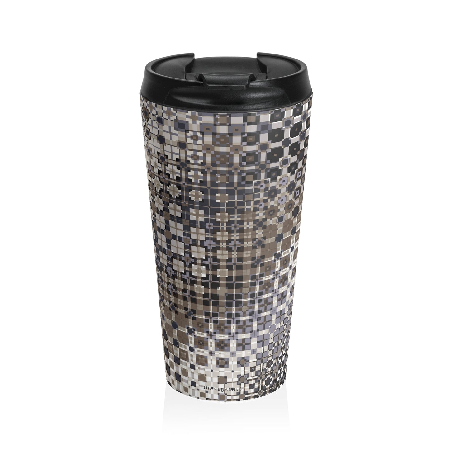 "BOX STUDY"  col. Neutral Nexus - Stainless Steel Travel Mug