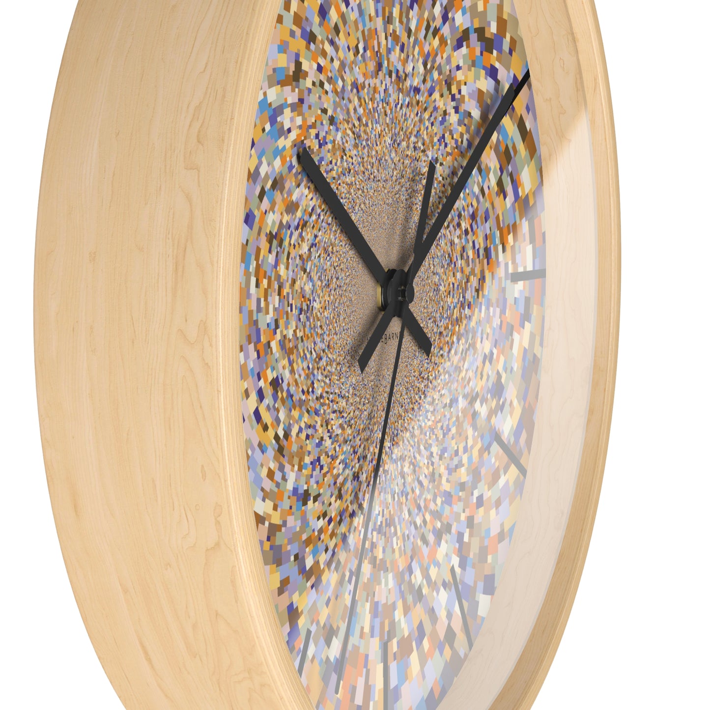 "SCHADTT" JB custom designed Wall Clock  *click to select your base color + hands that best matches your space