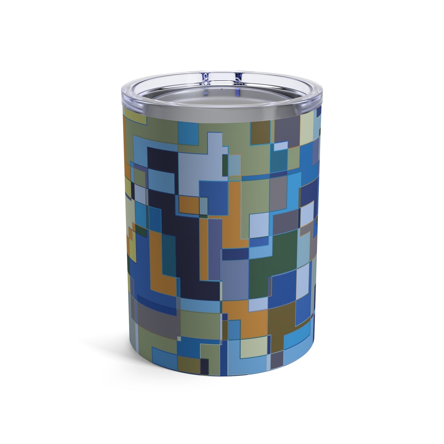 "POLYOMINOES" Tumbler 10oz., col Blue Jeans