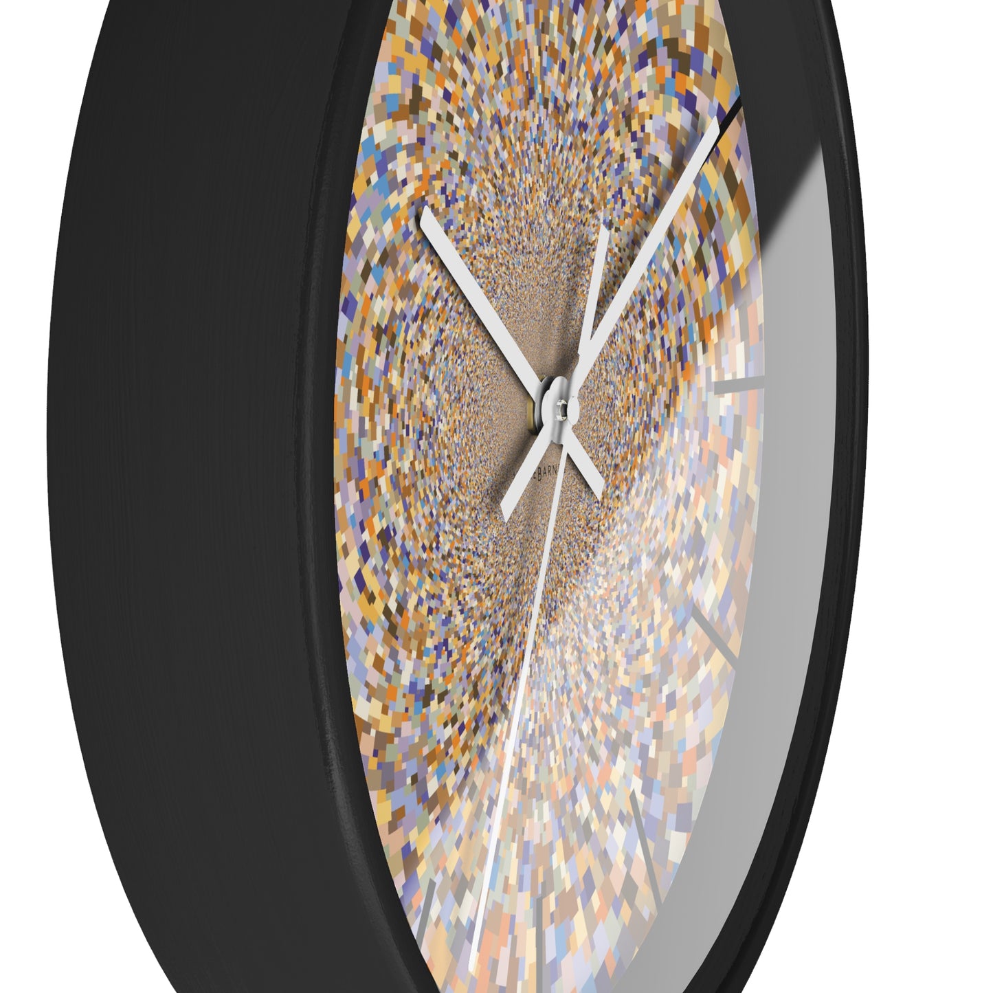 "SCHADTT" JB custom designed Wall Clock  *click to select your base color + hands that best matches your space