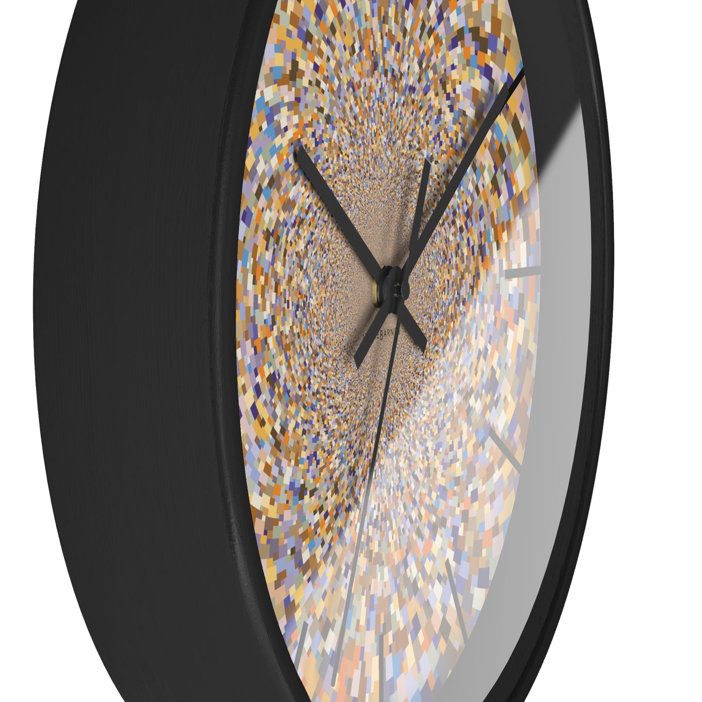 "SCHADTT" JB custom designed Wall Clock  *click to select your base color + hands that best matches your space