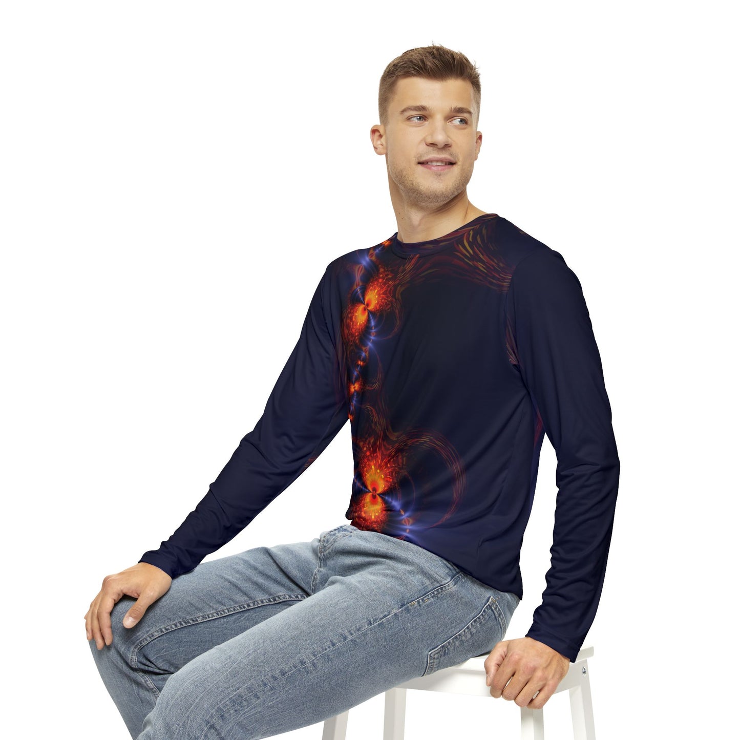 Long Sleeve Shirt for Men "DRAGON" Design