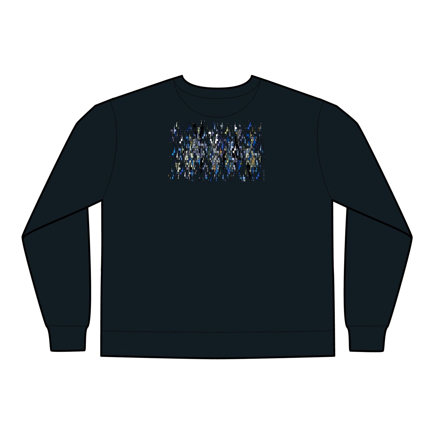 Unisex ComfortWash® Garment Dyed Crewneck Sweatshirt "CIRCUIT"