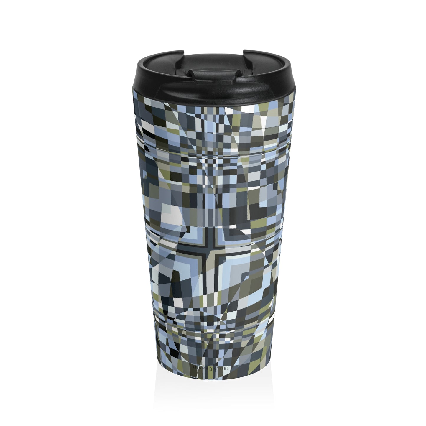 "QUAD"  Col New Army - Stainless Steel Travel Mug