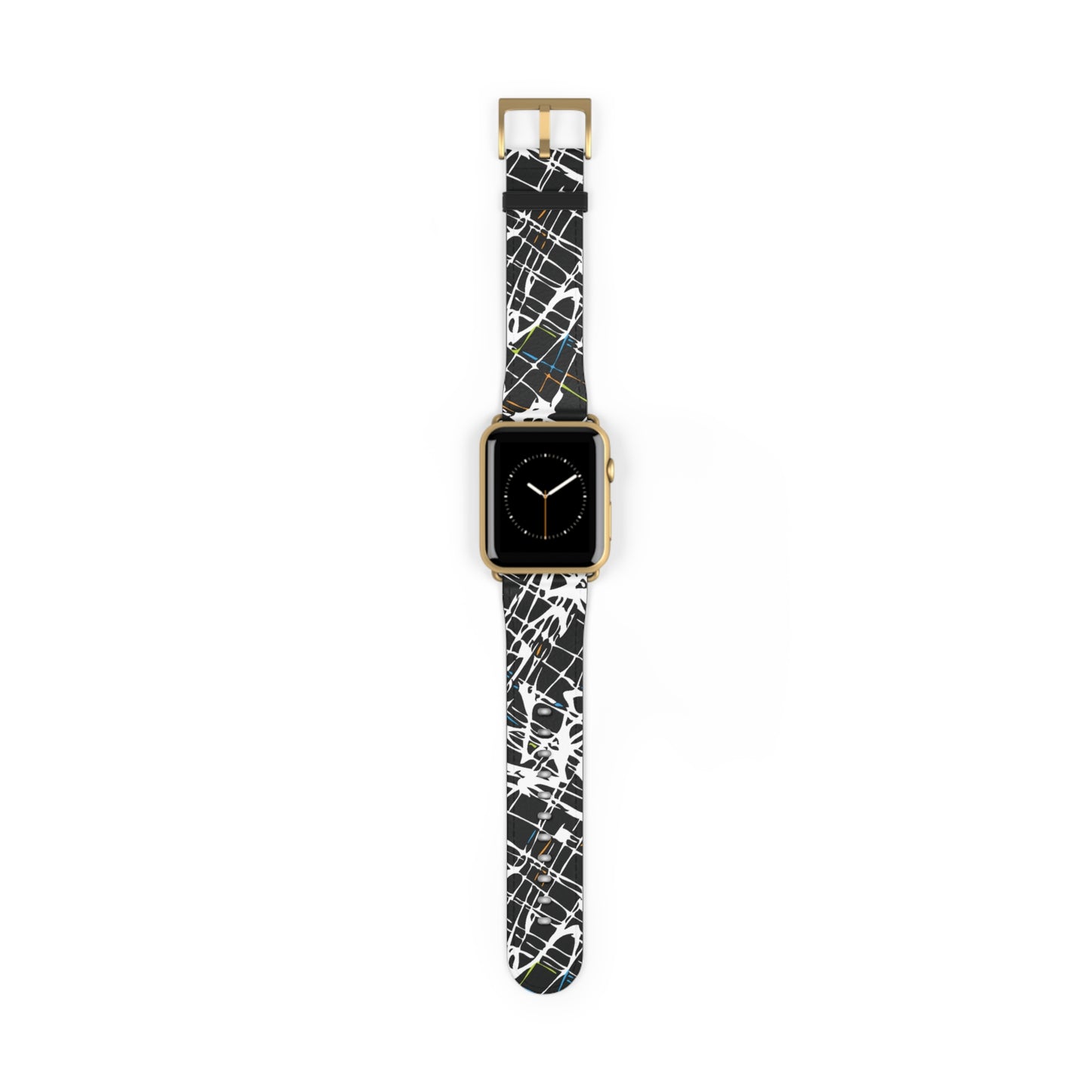 Vibrant Watch Band "SCRIBBLE" Sport Strap for Fitness Lovers