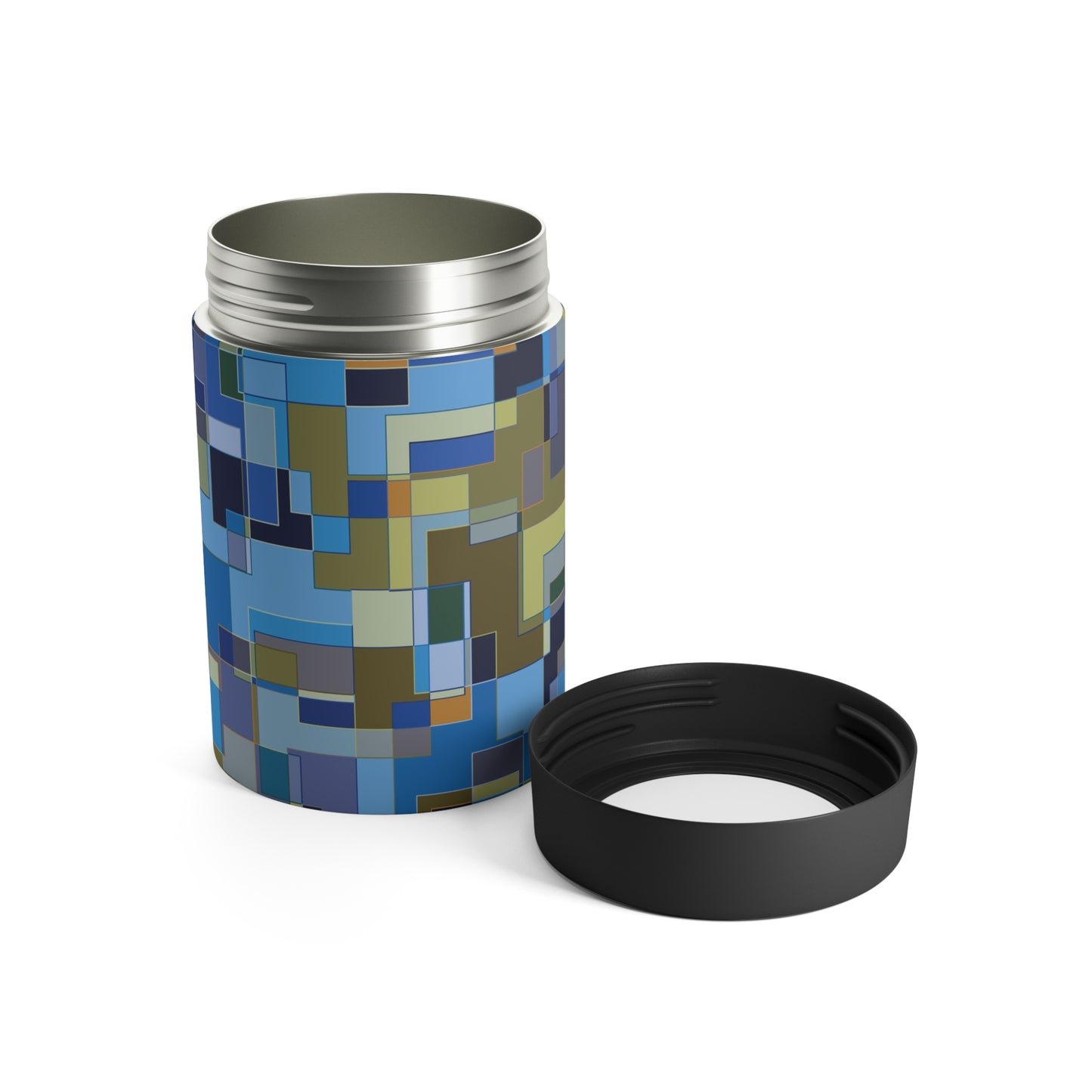 Can Holder "POLYOMINOES" col Blue Jeans