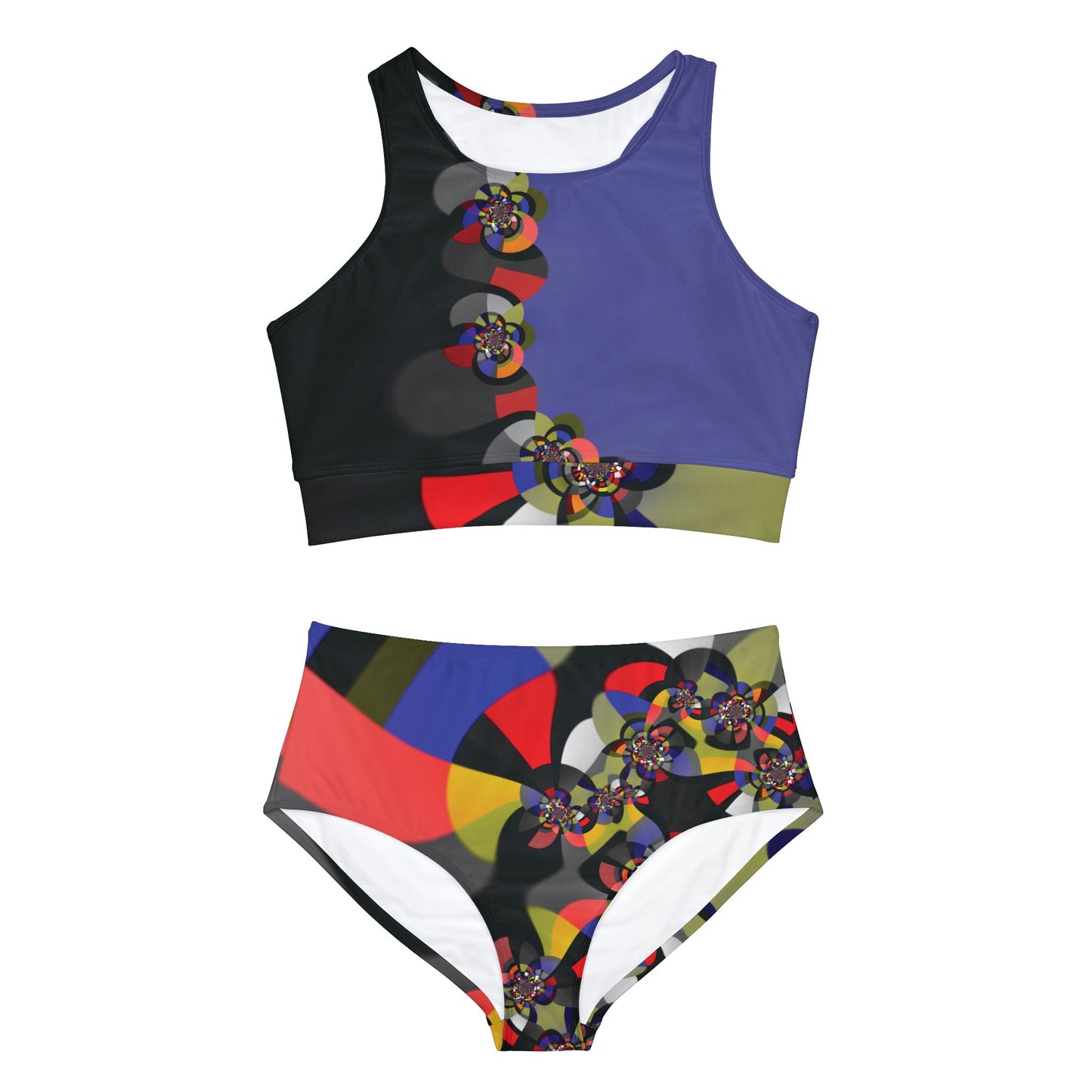 Sporty Bikini Set "MONDRIAN SPACE"