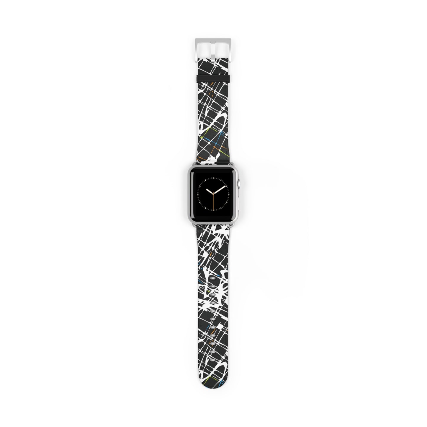 Vibrant Watch Band "SCRIBBLE" Sport Strap for Fitness Lovers