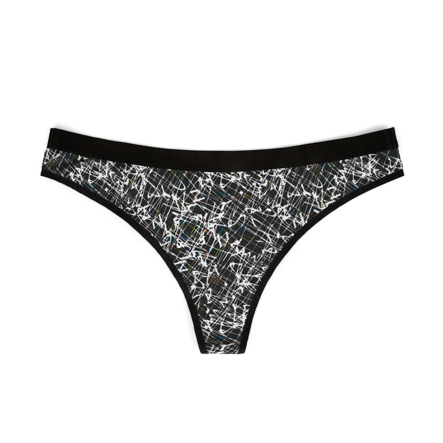 Women's Thongs "SCRIBBLE"  col Shadowplay Jhane Barnes design