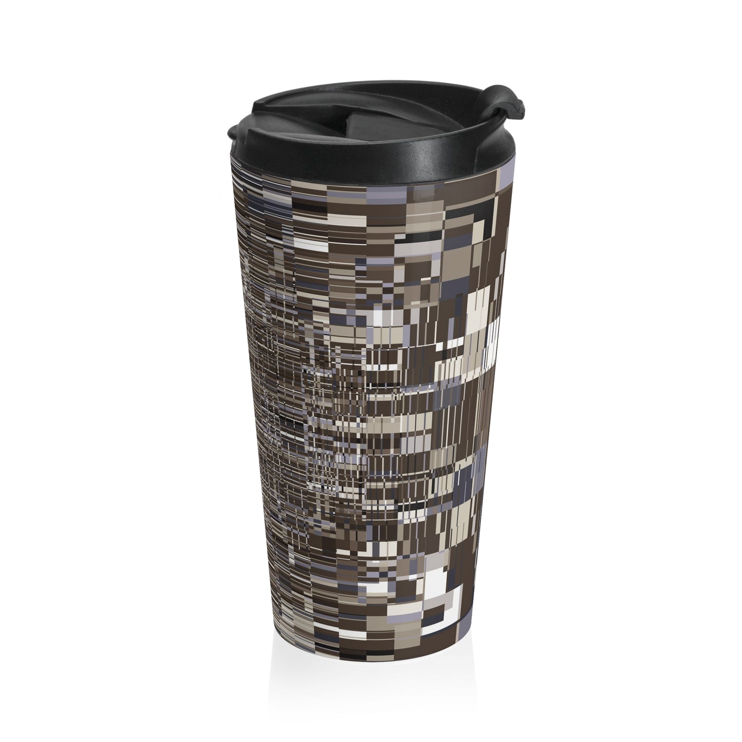 "SUSPENSION"  Col Neutral - Stainless Steel Travel Mug