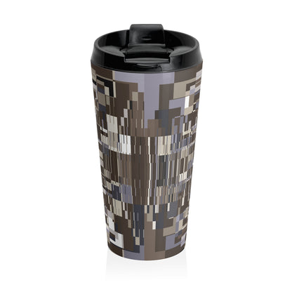 "SUSPENSION"  Col Neutral - Stainless Steel Travel Mug