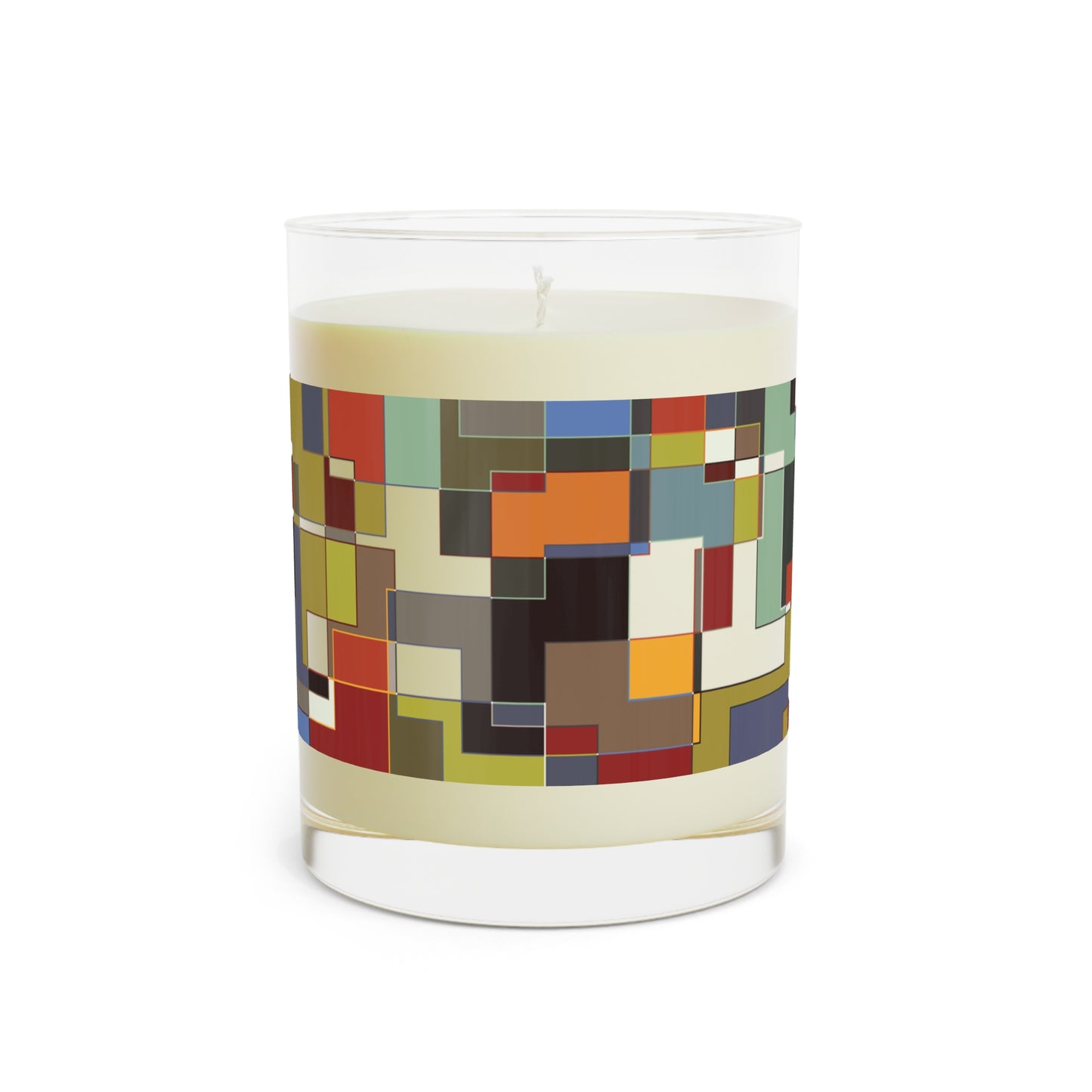 "POLYOMINOES"  col-4  Scented Candle - choose from three scents, 11oz