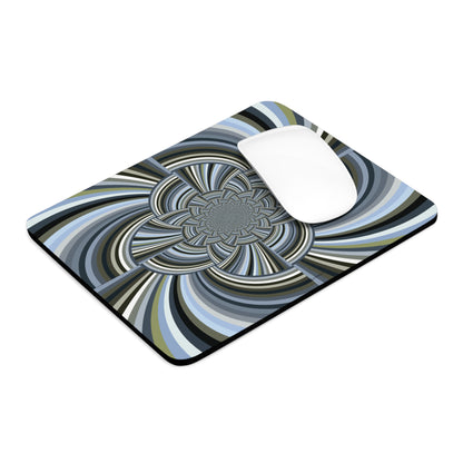 Mouse Pad (Round or Rectangle) "STRIPE INVERSION" col Slate Brigade