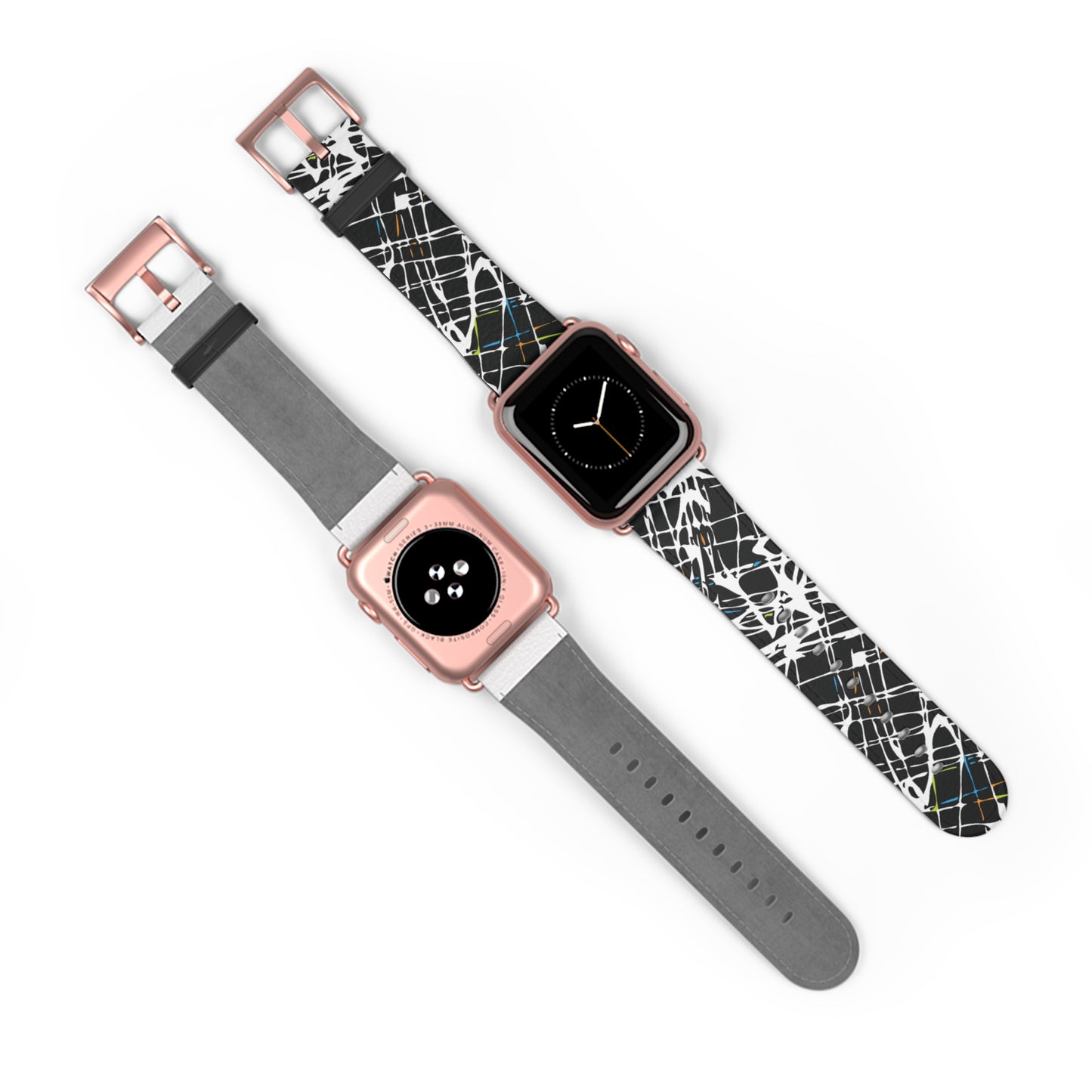 Vibrant Watch Band "SCRIBBLE" Sport Strap for Fitness Lovers