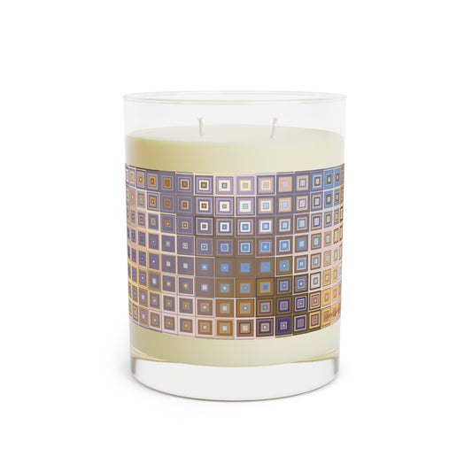 "SQUARE UP"  col. Sedona  Scented Candle - choose from three scents, 11oz