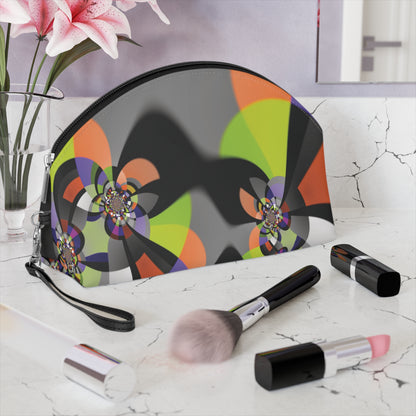 Stylish Makeup Bag with Modern Abstract Design "MONDRIAN"