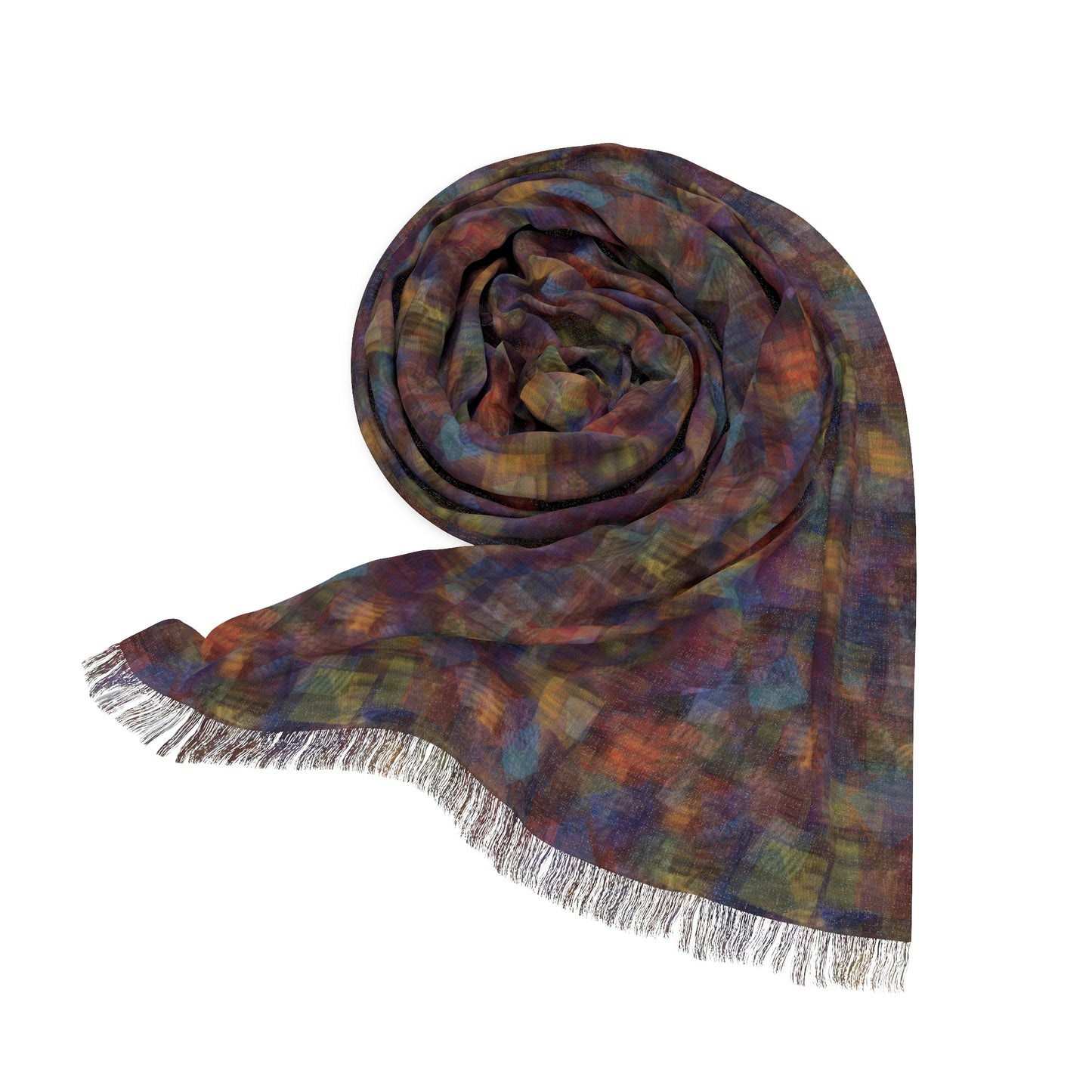 Light Scarf "MOIRE" col. Multi