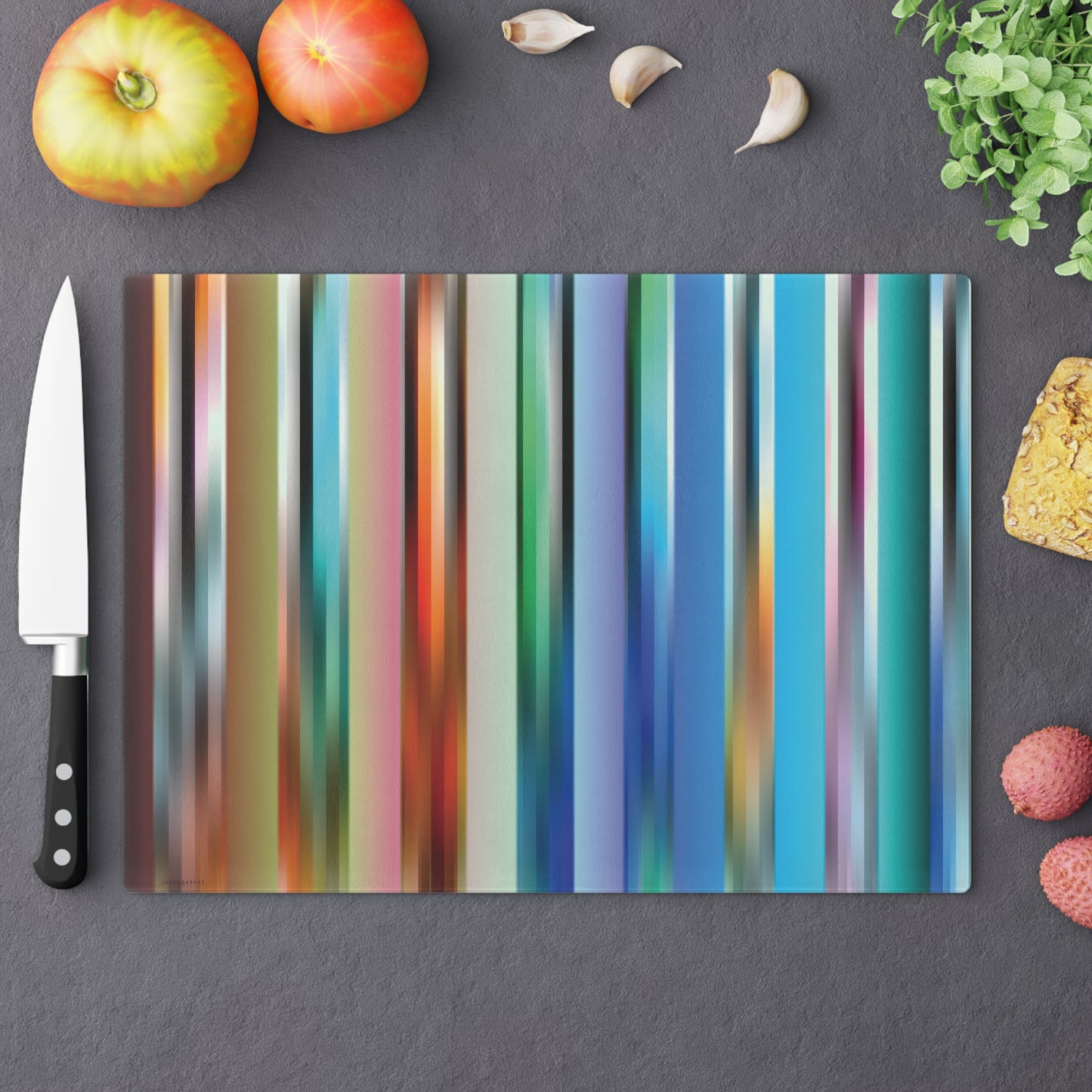 "STRIPE ALONG" Cutting Board