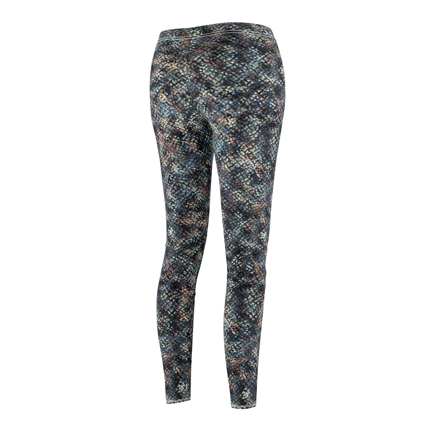 Women's Mid-rise Casual Leggings "MEZZO" col. Pink Cloud