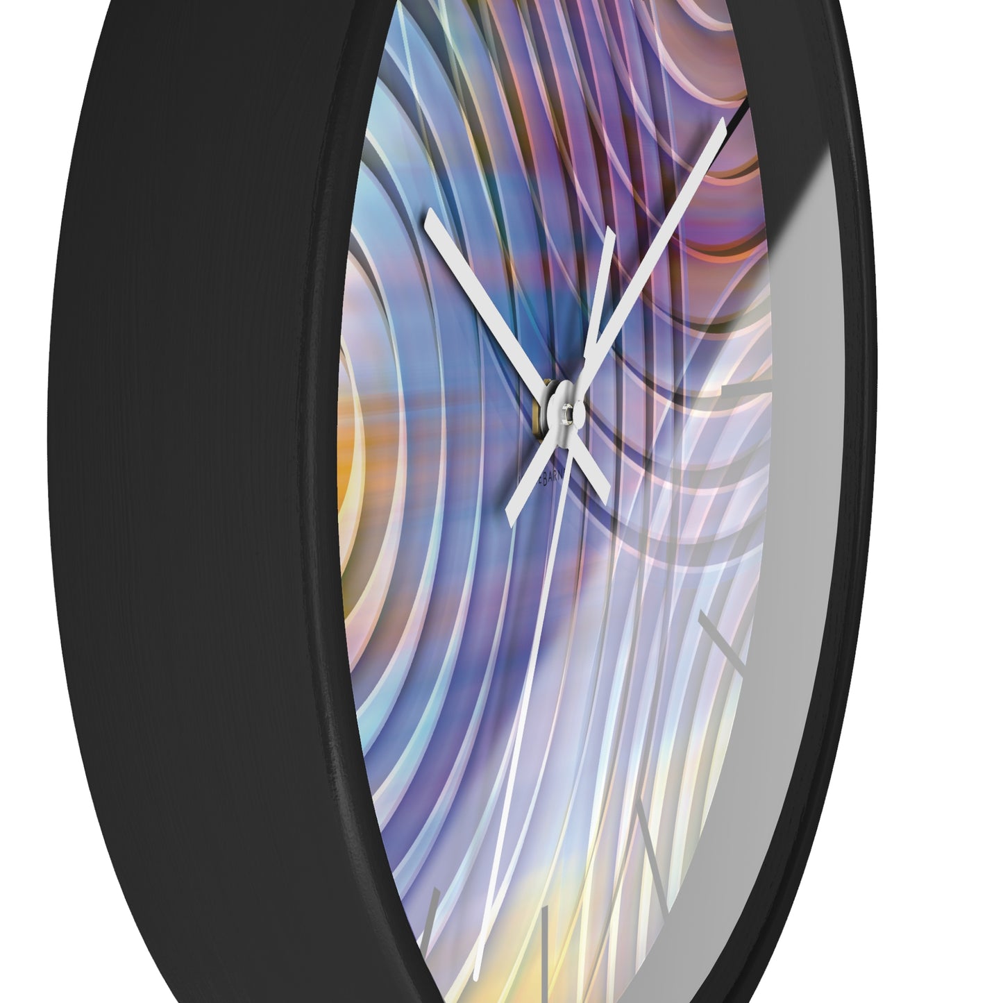 "ECHO" JB custom designed Wall Clock. *Click to select your base color + hands that best matches your space