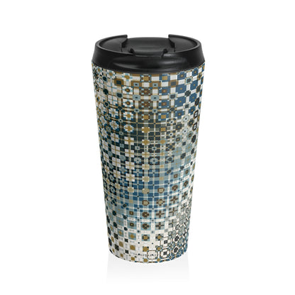 "BOX STUDY"  Col Mint Chocolate - Stainless Steel Travel Mug