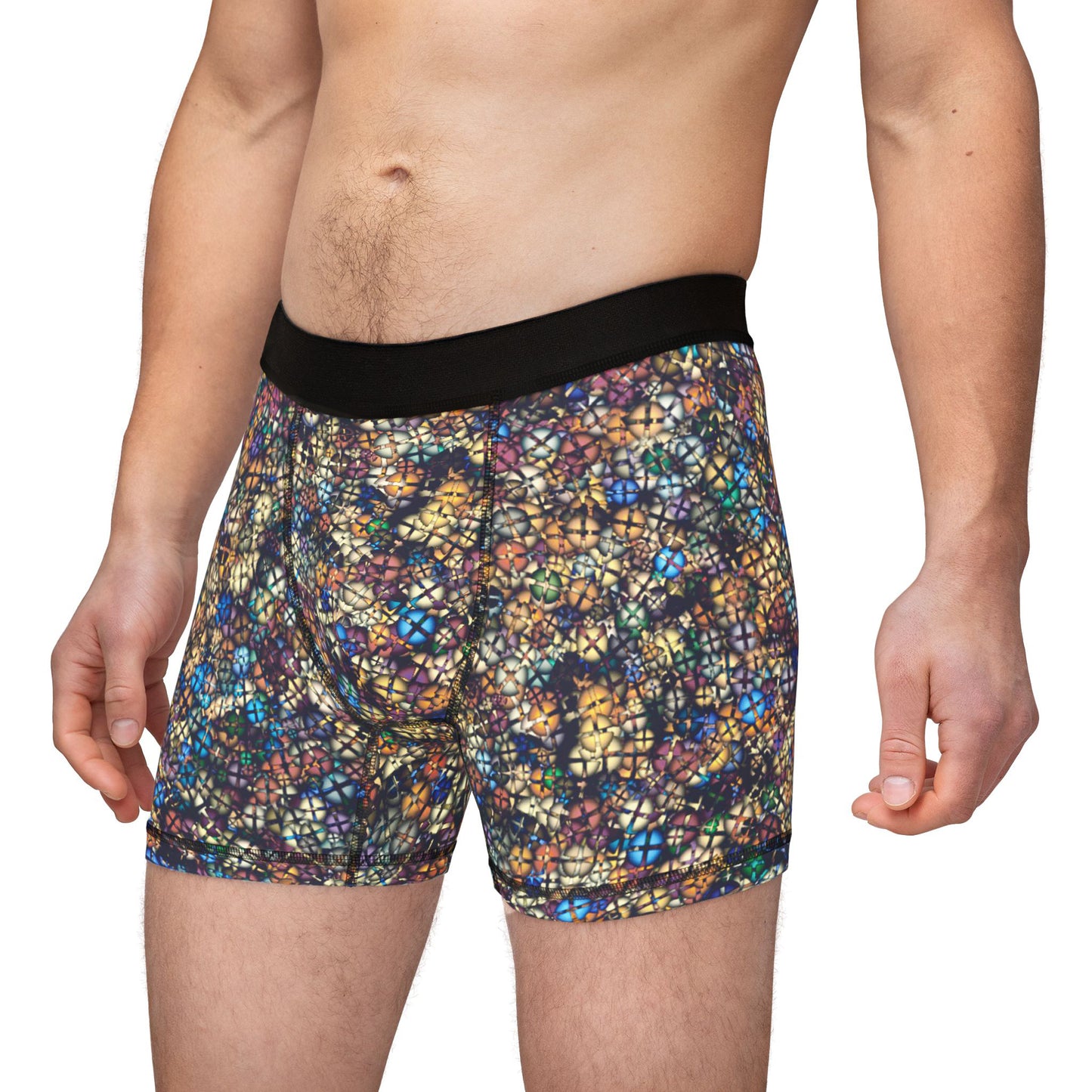 Men's Boxers "FRAGMENTS" Design By Jhane Barnes