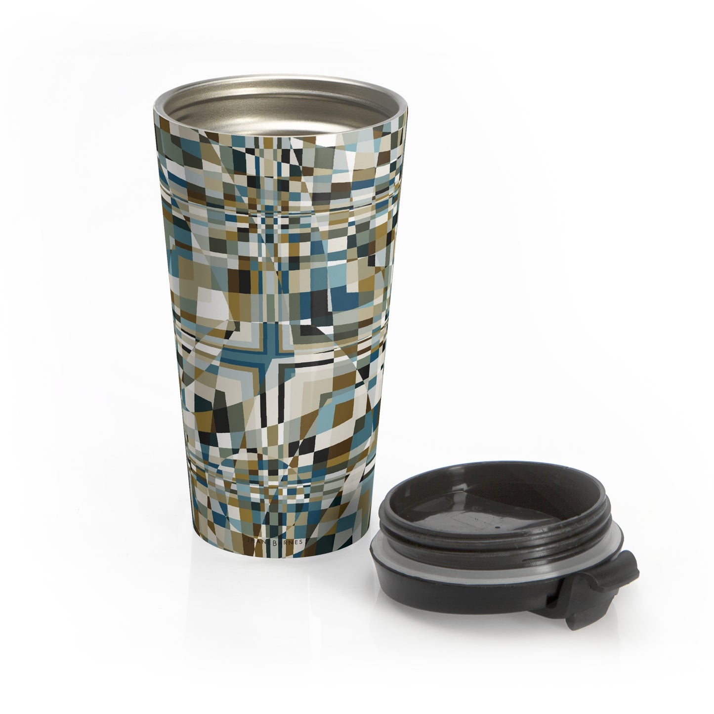 "QUAD"  Col Mint Chocolate - Stainless Steel Travel Mug