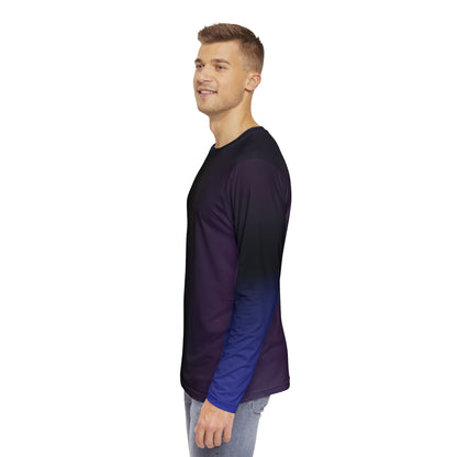 Long Sleeve Shirt for Men "PURPLE HAZE" Design