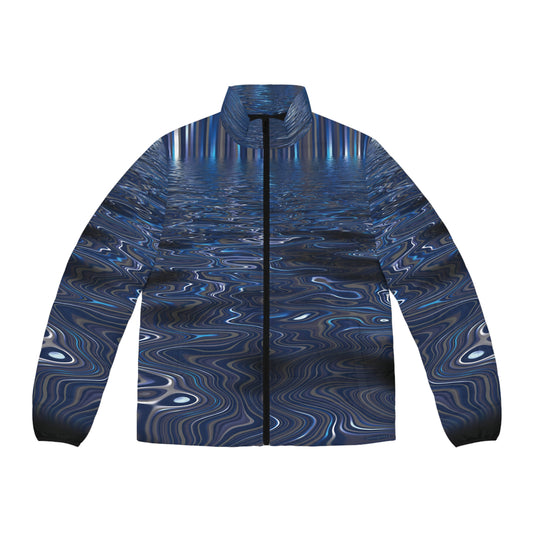 Men's Puffer Jacket "LEVEE" Jhane Barnes custom design