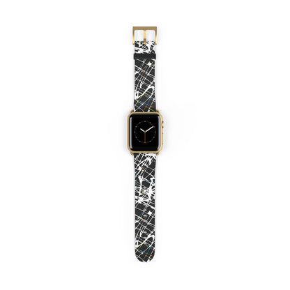 Vibrant Watch Band "SCRIBBLE" Sport Strap for Fitness Lovers