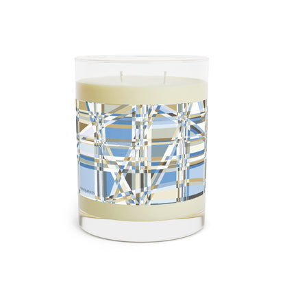 "GRIDWRAP"  col. Celestial  Scented Candle - choose from three scents, 11oz