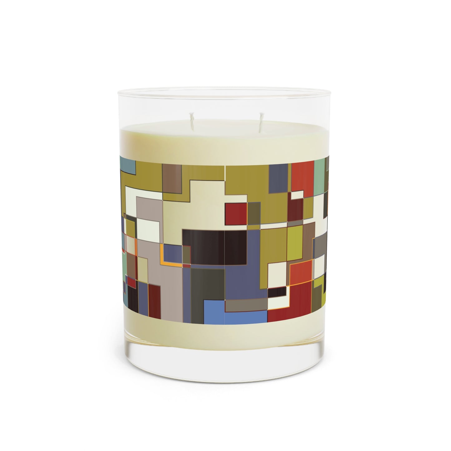 "POLYOMINOES"  col-4  Scented Candle - choose from three scents, 11oz