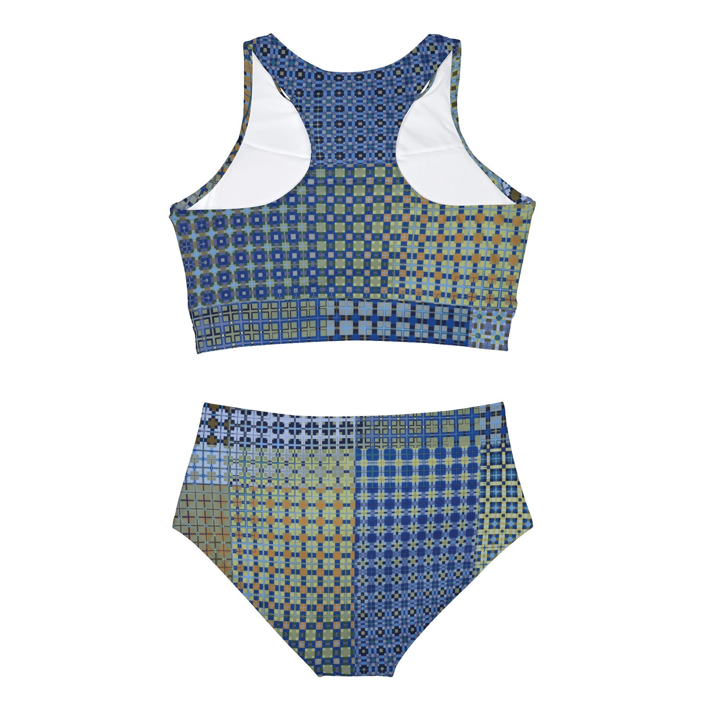 Sporty Bikini Set "FREQUENCY" col Earth