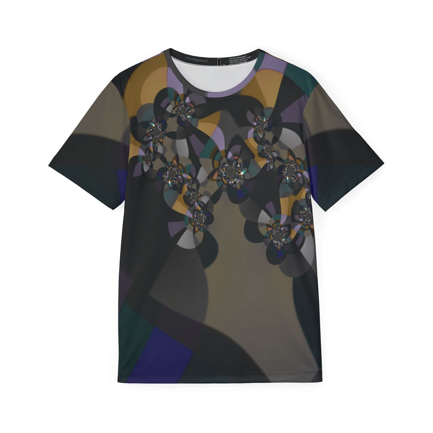 Men's Sports Jersey  "MONDRIAN SPACE"  T-Shirt for Active Lifestyles