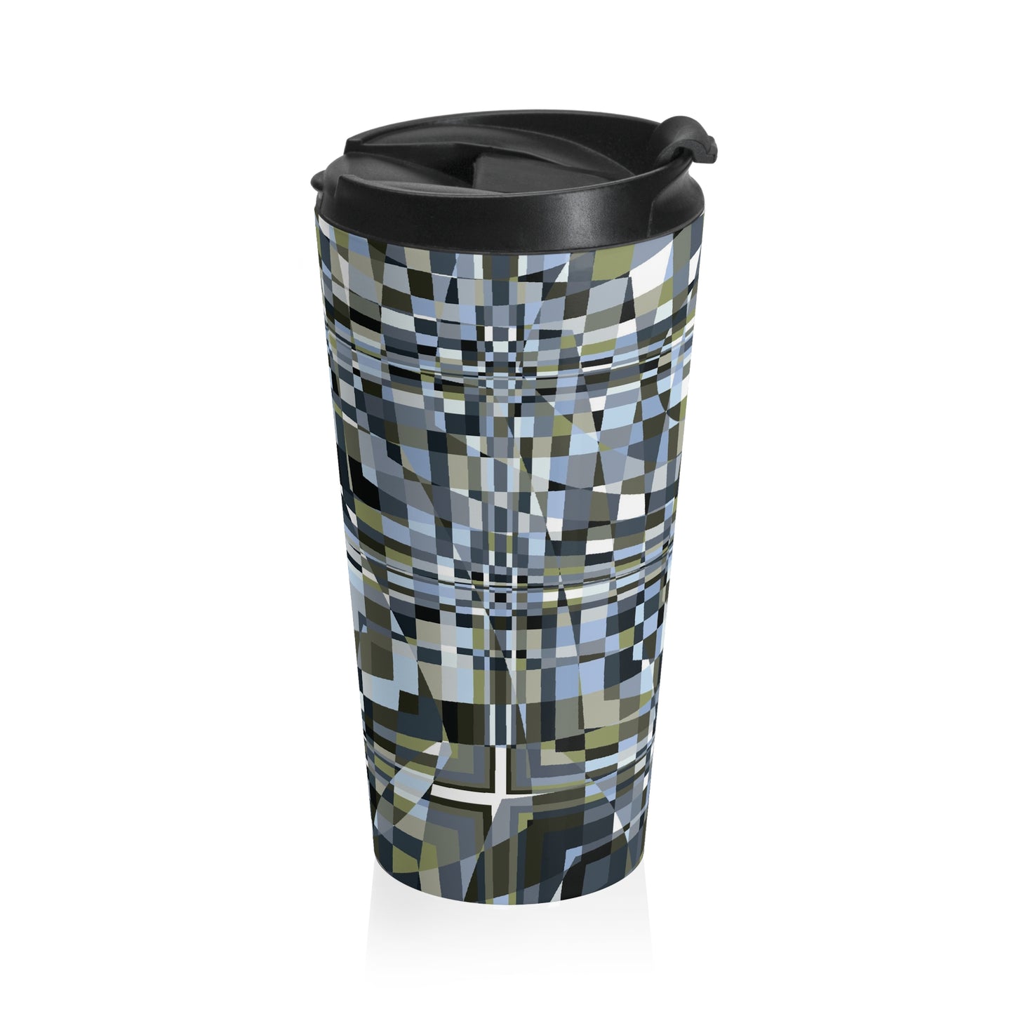 "QUAD"  Col New Army - Stainless Steel Travel Mug