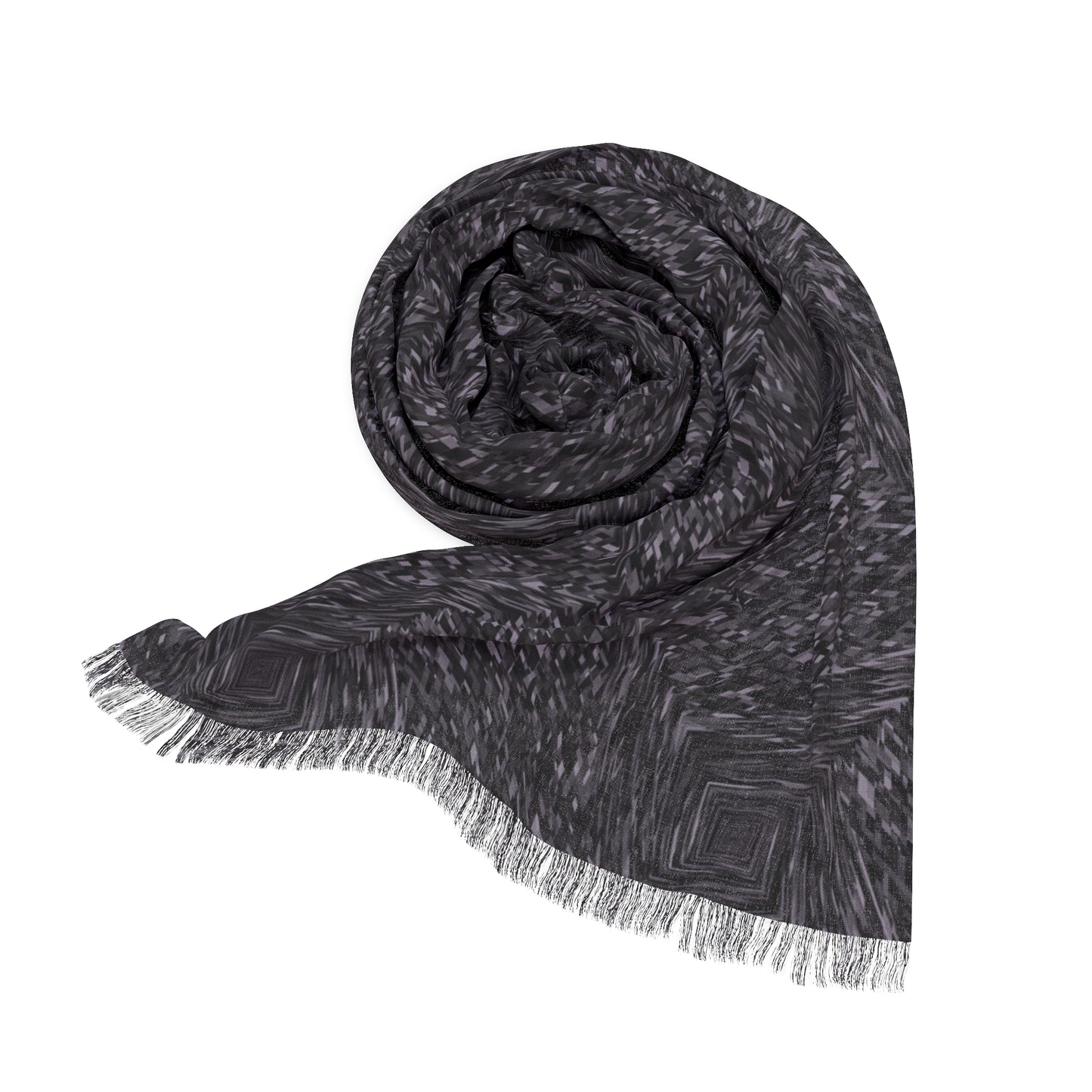 Light Scarf "TWIST" col. Shadowplay