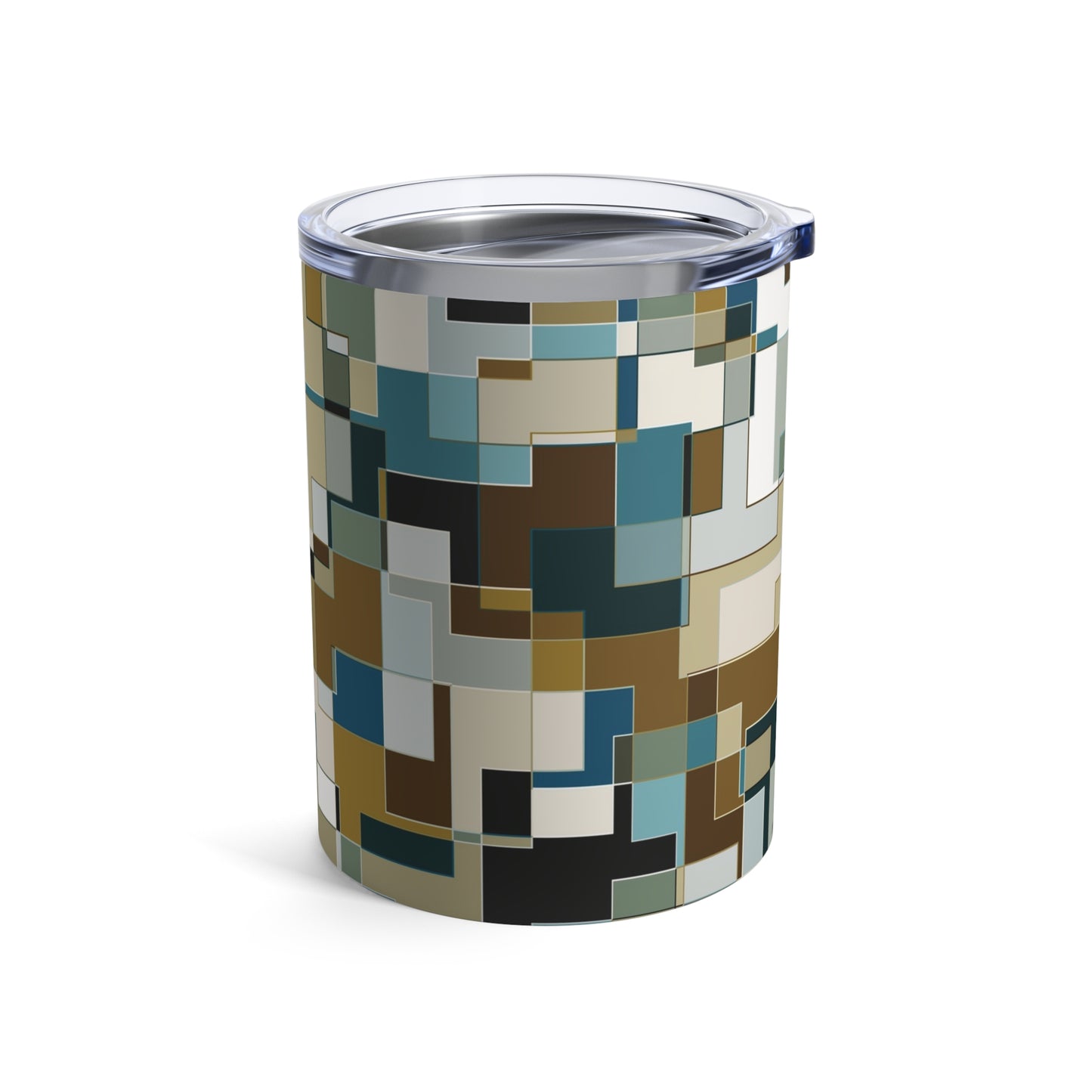 "POLYOMINOES" Tumbler 10oz., col Mint Chocolate