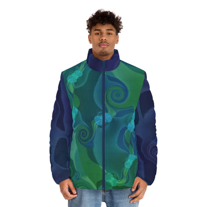 Men's Puffer Jacket "GALACTIC WINDS"