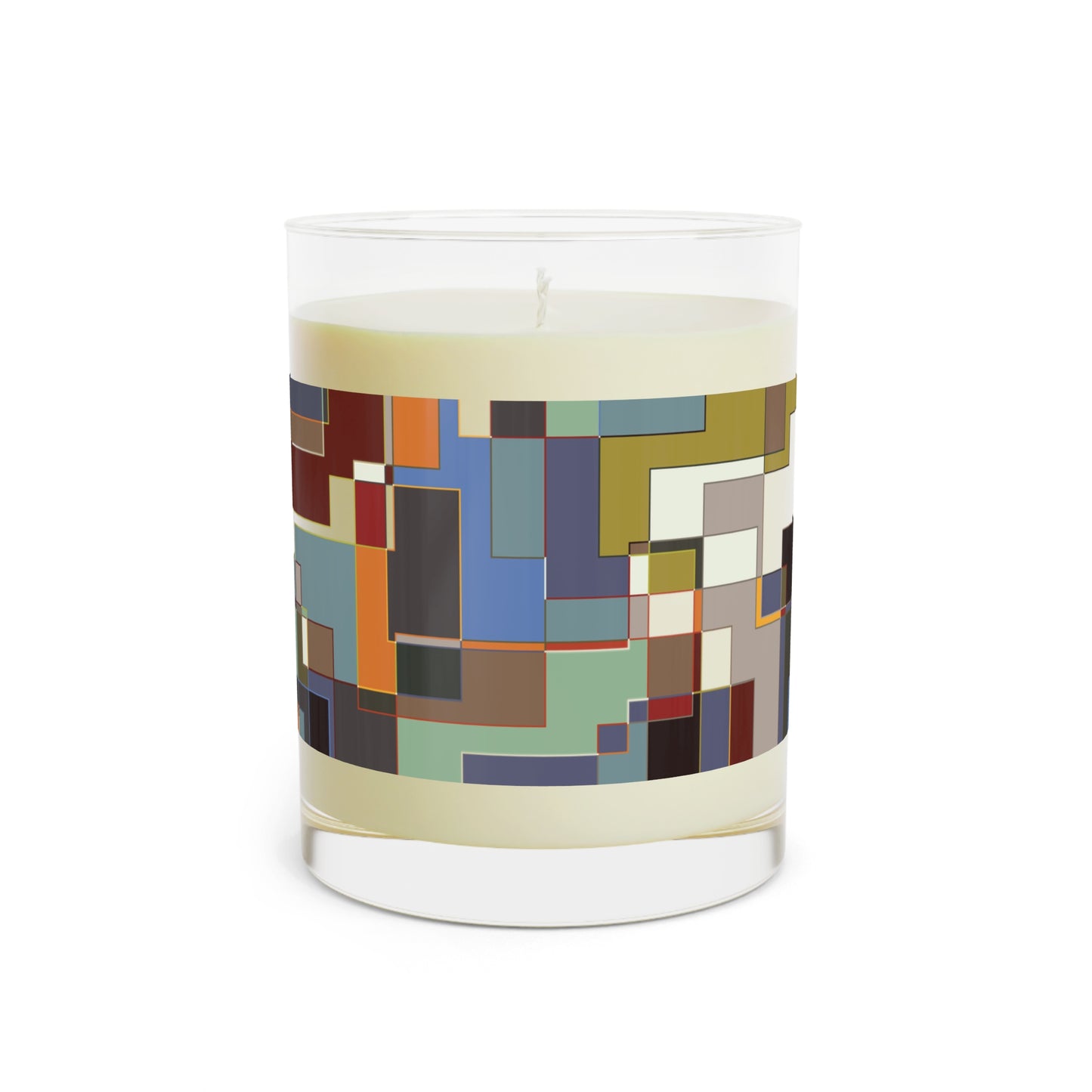 "POLYOMINOES"  col-4  Scented Candle - choose from three scents, 11oz