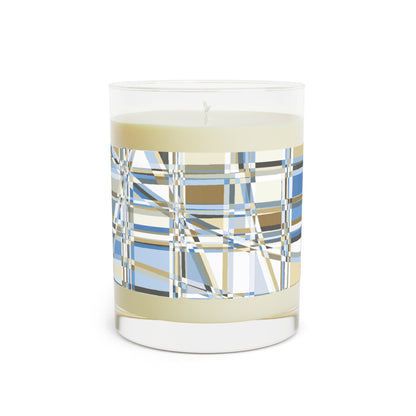 "GRIDWRAP"  col. Celestial  Scented Candle - choose from three scents, 11oz