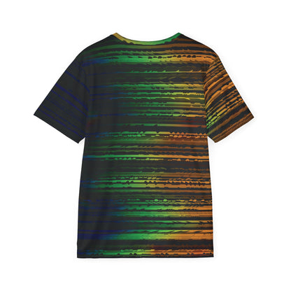 Men's Sports Jersey  "SPACE TRAILS"  T-Shirt for Active Lifestyles