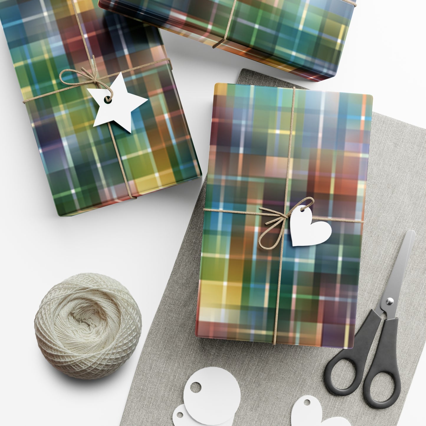 "MENTAL BLOCK" Multicolor - Gift Wrap Paper