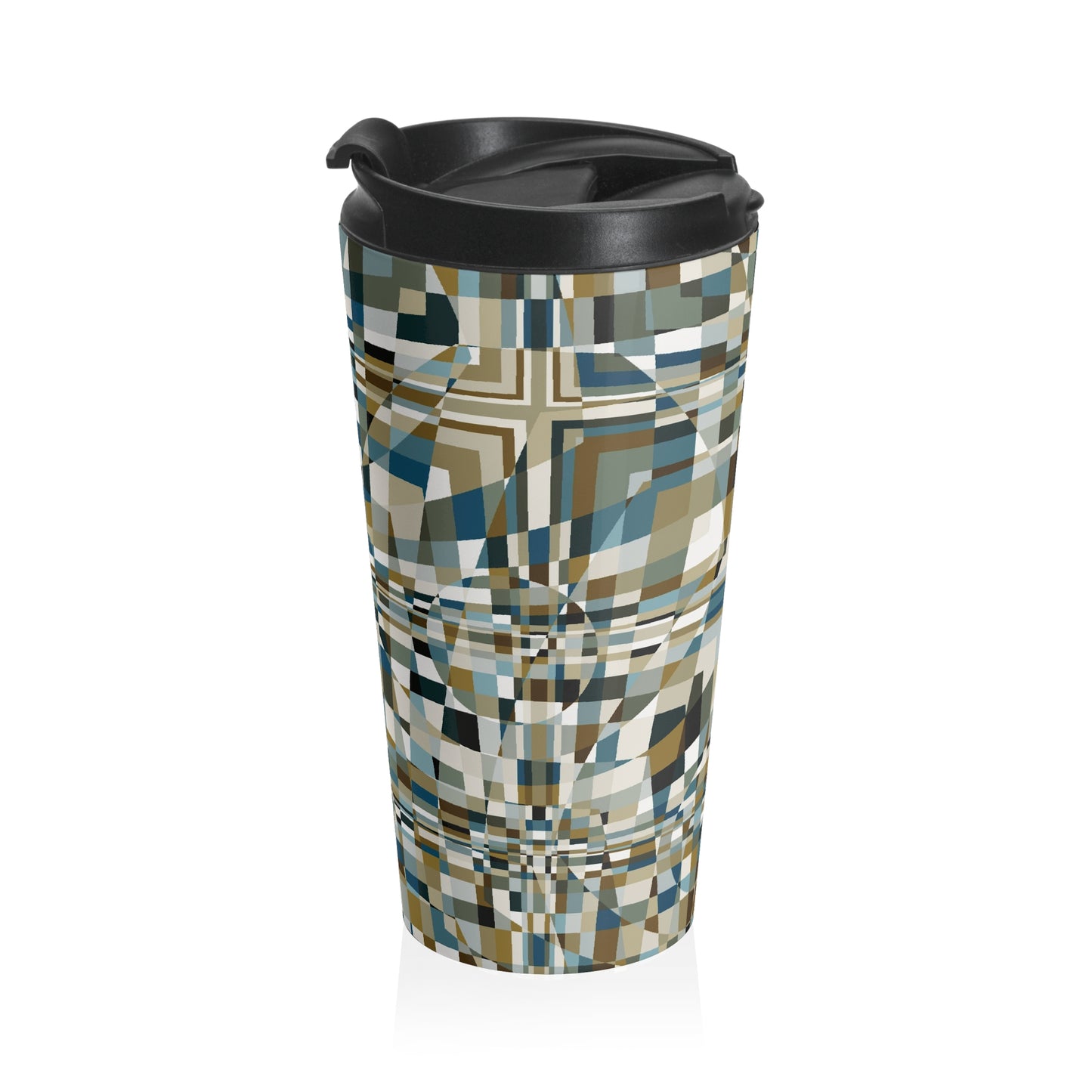 "QUAD"  Col Mint Chocolate - Stainless Steel Travel Mug