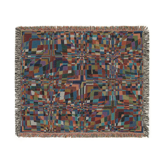 "QUAD" JHANE BARNES Custom Woven Blanket