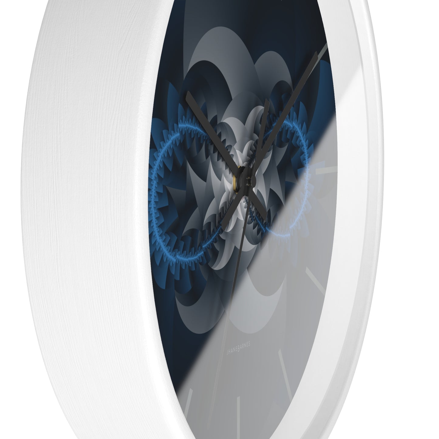 "INFINITY"  col. Midnight Blue, a Jhane Barnes custom designed Wall Clock