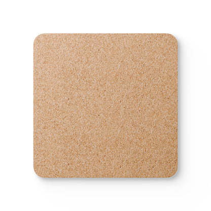 Corkwood Coaster Set  (4 pcs)  "GRIDWRAP" col Mirage