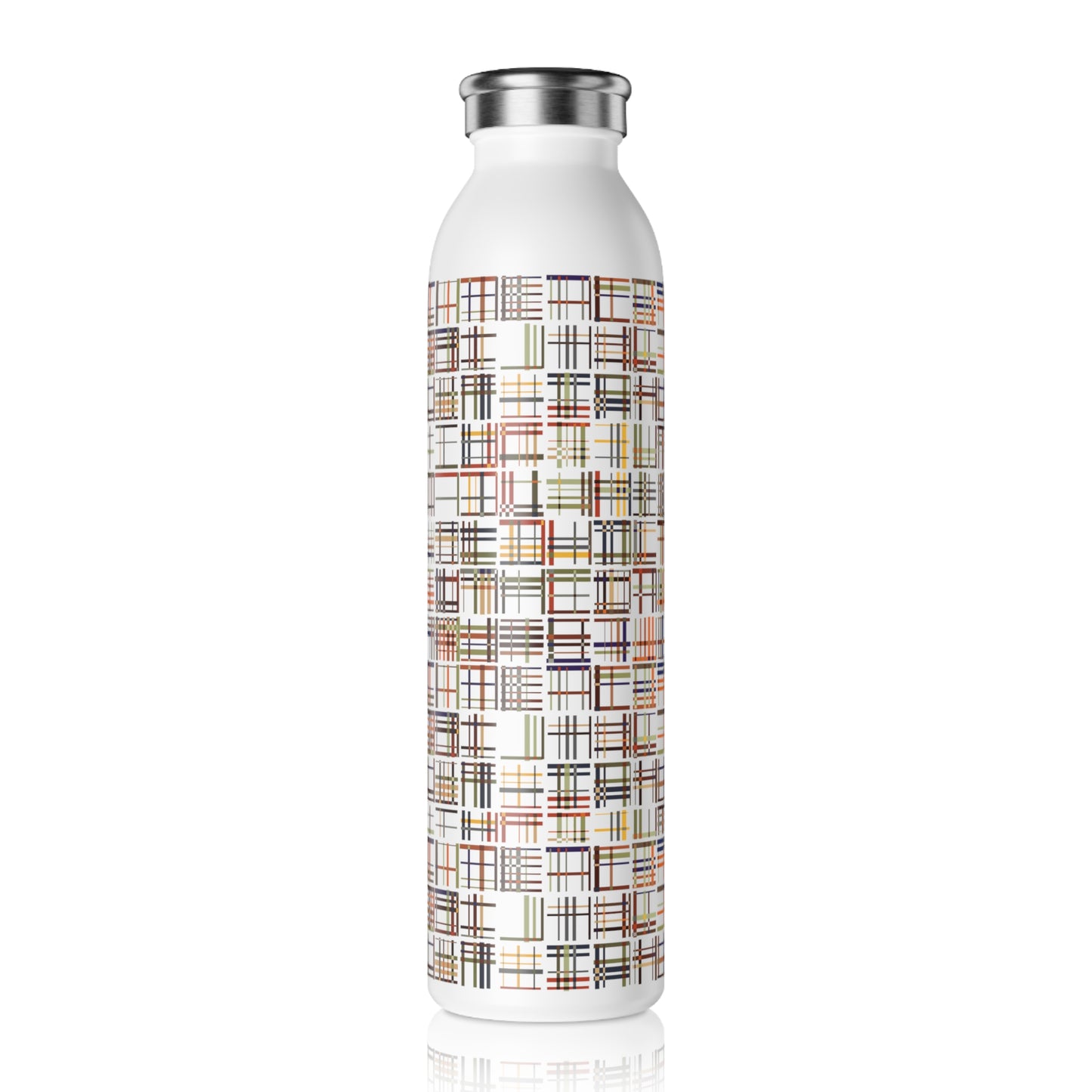 "BOX STUDY"  Slim Water Bottle custom Jhane Barnes design