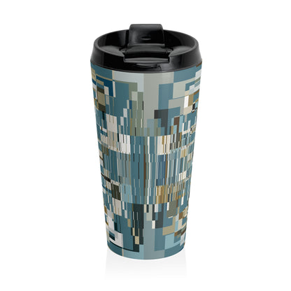 "SUSPENSION"  Col Mint Chocolate - Stainless Steel Travel Mug