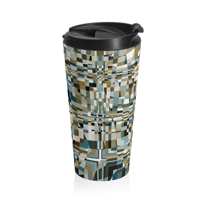 "QUAD"  Col Mint Chocolate - Stainless Steel Travel Mug